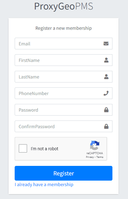 Điền thông tin vào form