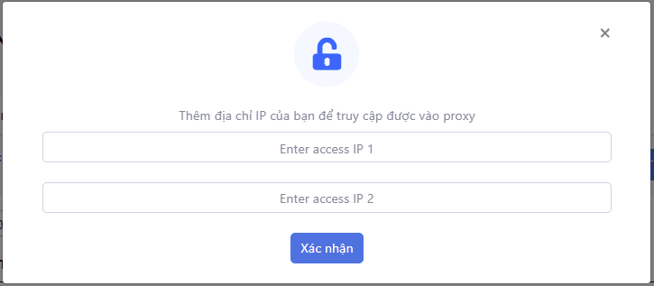 Nhập địa chỉ IPV4 bạn lấy được từ whoer.net vào đây.