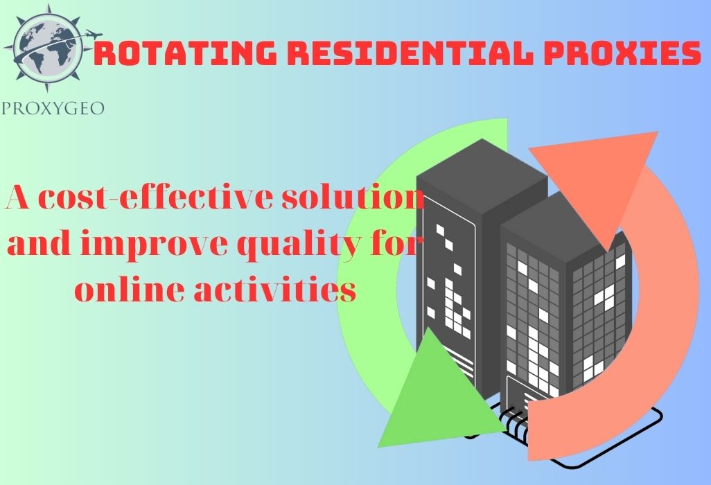 rotating residential proxies - proxygeo service