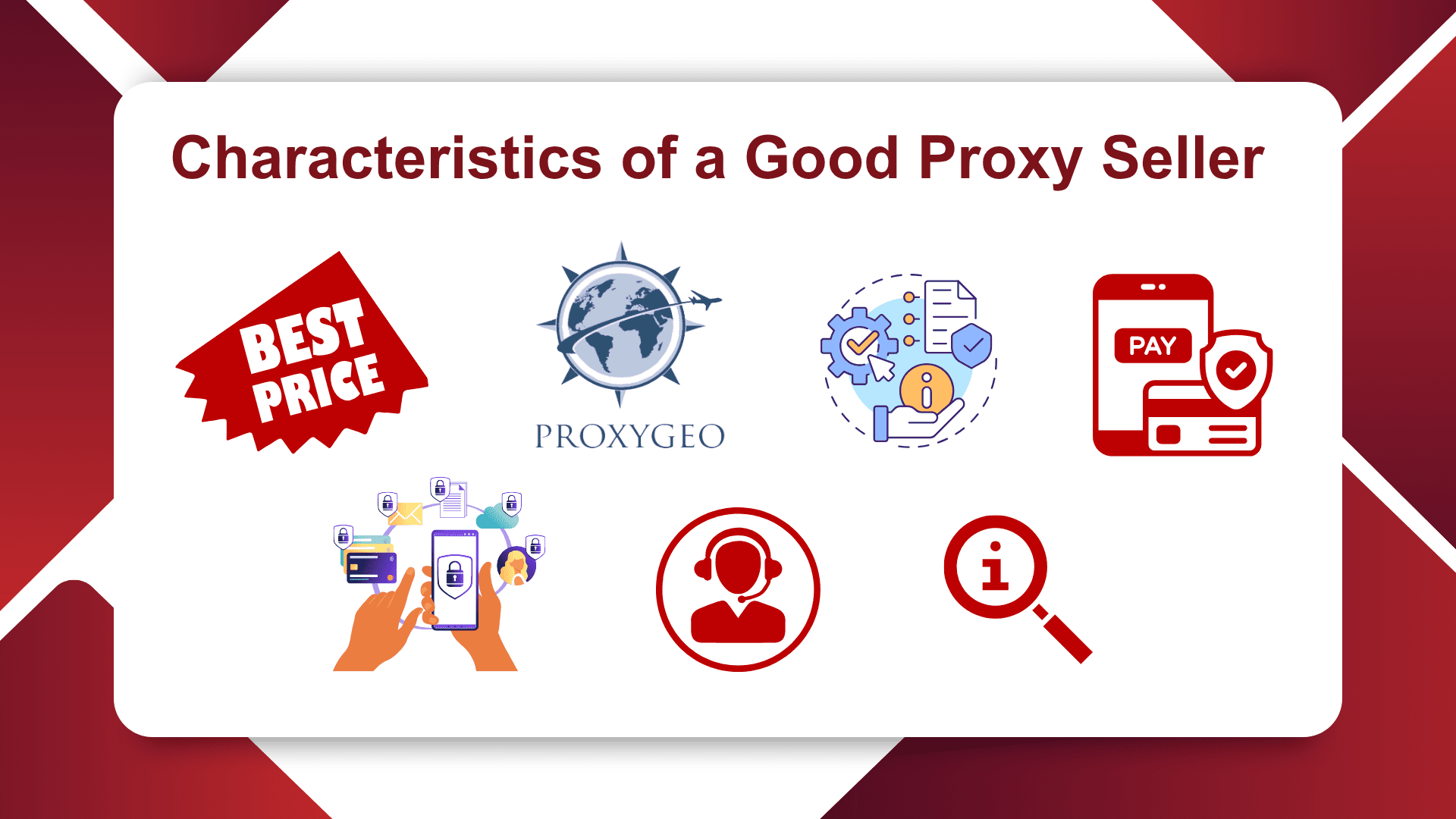 Characteristics of a Good Proxy Seller - Online Proxy Server 