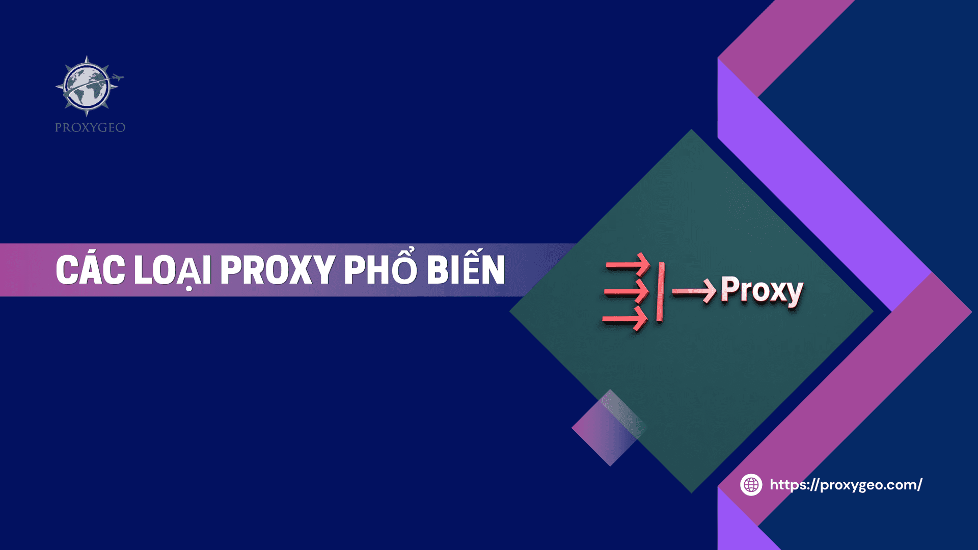 Các loại proxy phổ biến